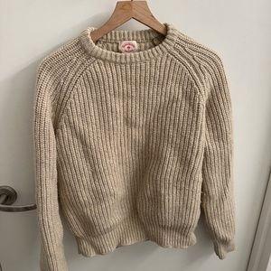 Brooks Brother Preppy fisherman sweater
